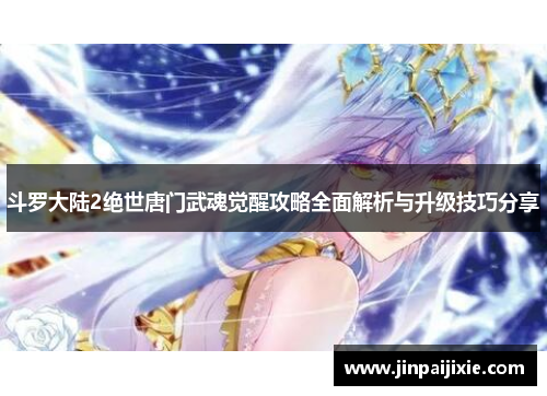 斗罗大陆2绝世唐门武魂觉醒攻略全面解析与升级技巧分享